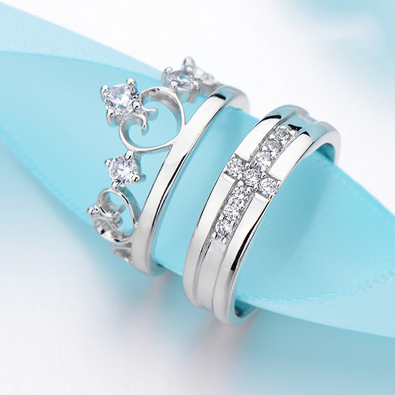 Crown Heart Ring