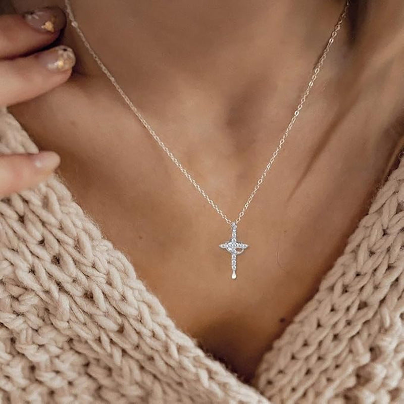 Jetu Cross Necklace