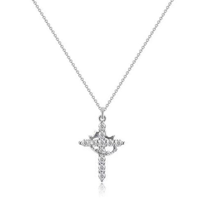 Jetu Cross  Necklace
